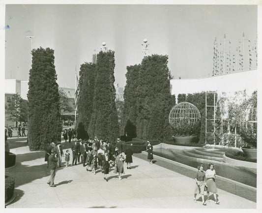 American Telephone & Telegraph Exhibit - Building - Garden