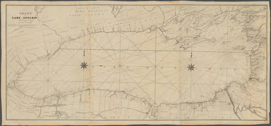 Chart of Lake Ontario