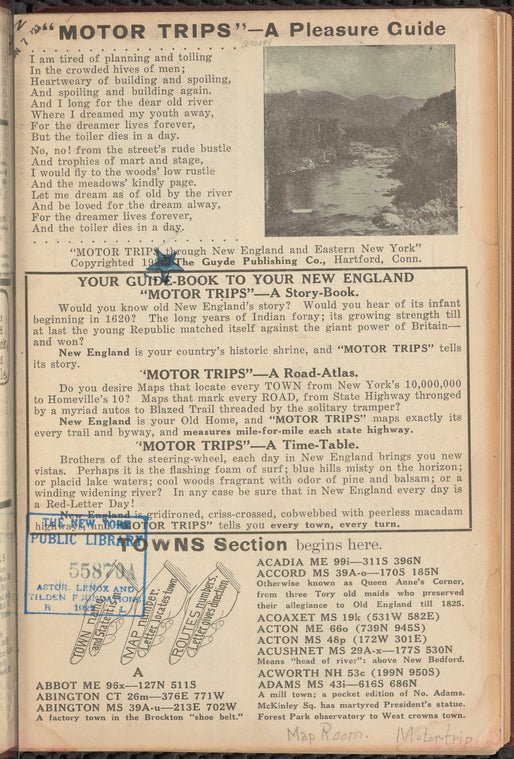 Motor trips