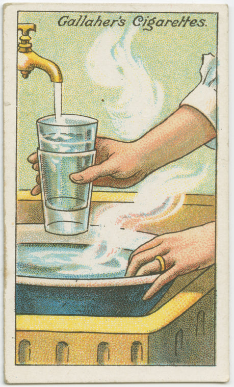 How to separate glass tumblers.