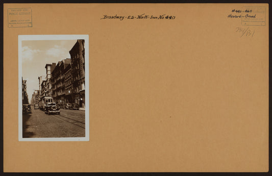 Manhattan: Broadway - Howard Street