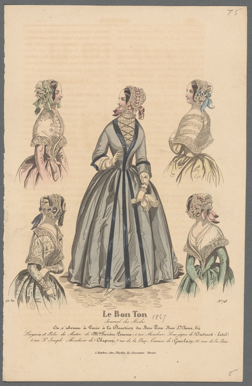 French fashion plates