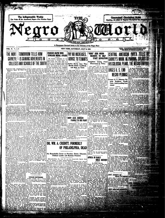 The Negro world