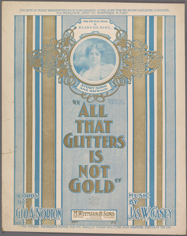 All that glitters is not gold