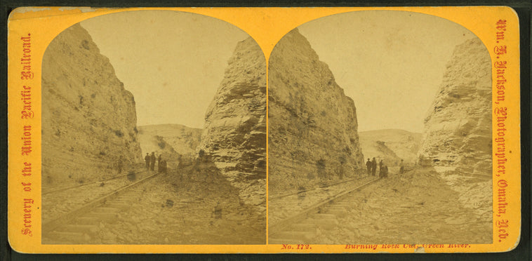 Burning Rock cut, Green River.