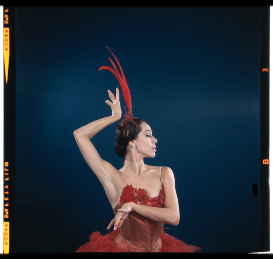 New York City Ballet - Maria Tallchief in "Firebird", choreography by George Balanchine (New York)