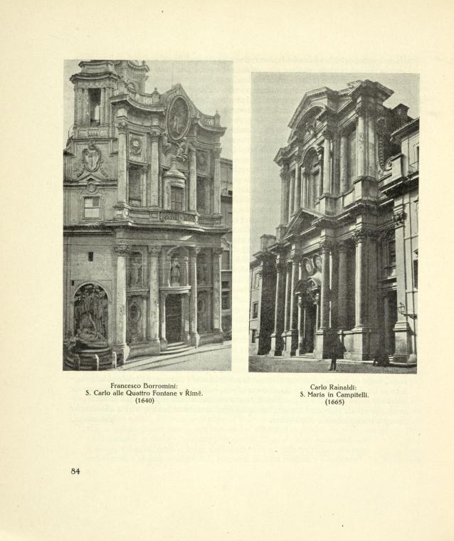 Francesko Borromini: S. Carlo alle Quattro Fontane v Římě (1640)