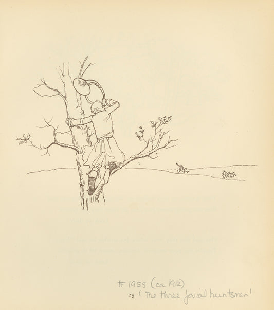 A huntsman in the tree
