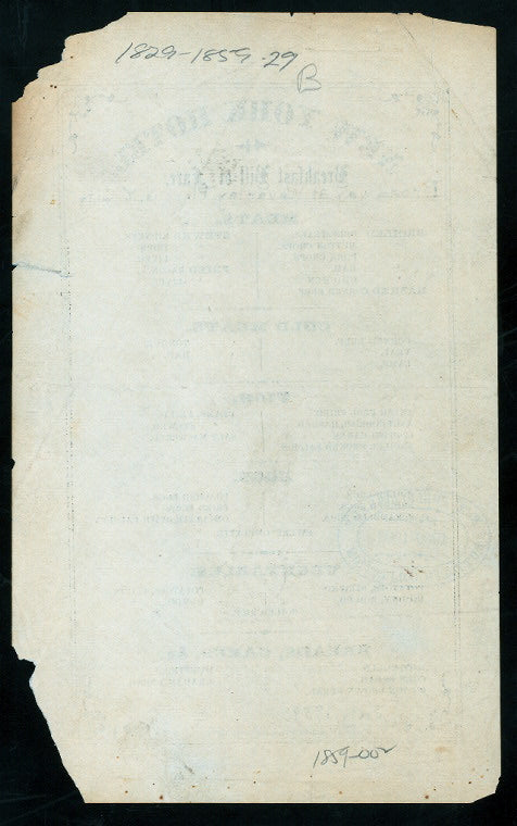 BREAKFAST [held by] NEW YORK HOTEL [at] "NEW YORK, NY" (HOTEL)