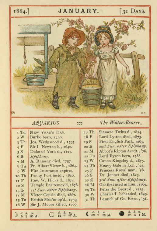 Almanack for 1884