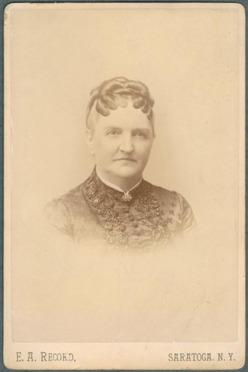 Studio portrait of Mrs. Maria Louisa Kissam Vanderbilt, mother of George W. Vanderbilt