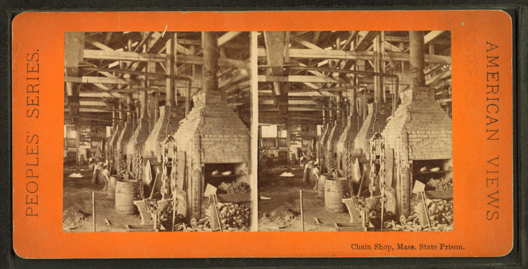 Chain shop, Mass. state prison.