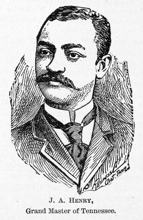 J. A. Henry; Grand Master of Tennessee.