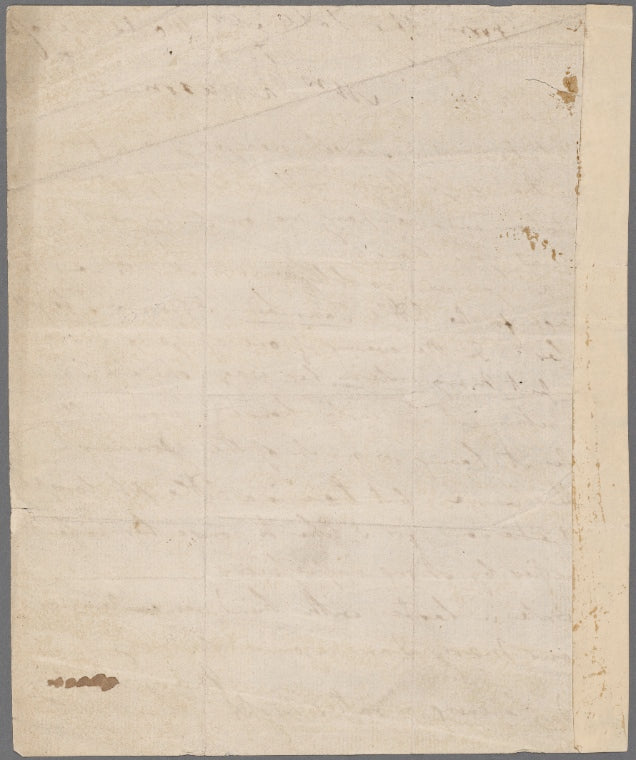 Autograph letter signed to Mary Robinson, [circa late 1796]