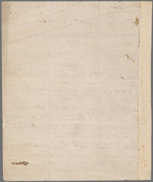 Autograph letter signed to Mary Robinson, [circa late 1796]