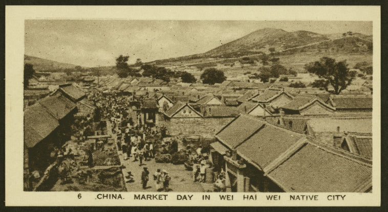 Market Day in Wei Hai Wei native city.