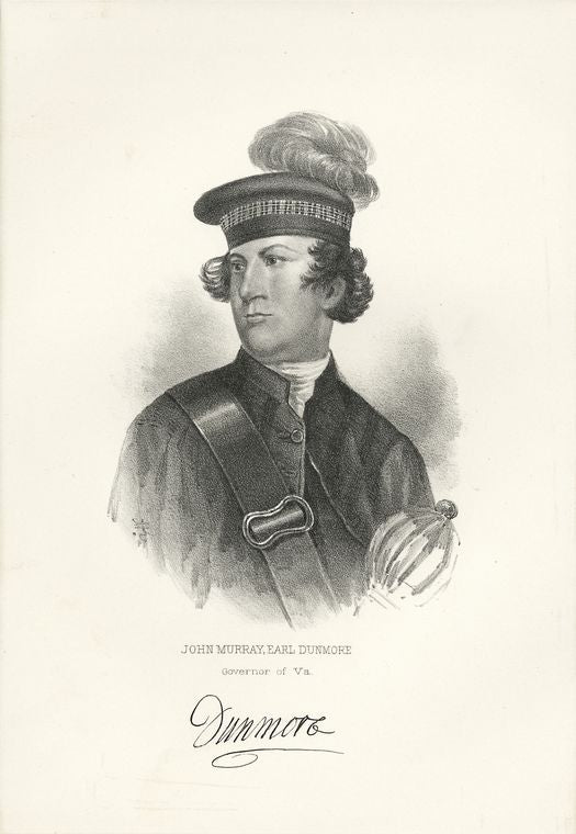 John Murray, Earl Dunmore Governor of Va.