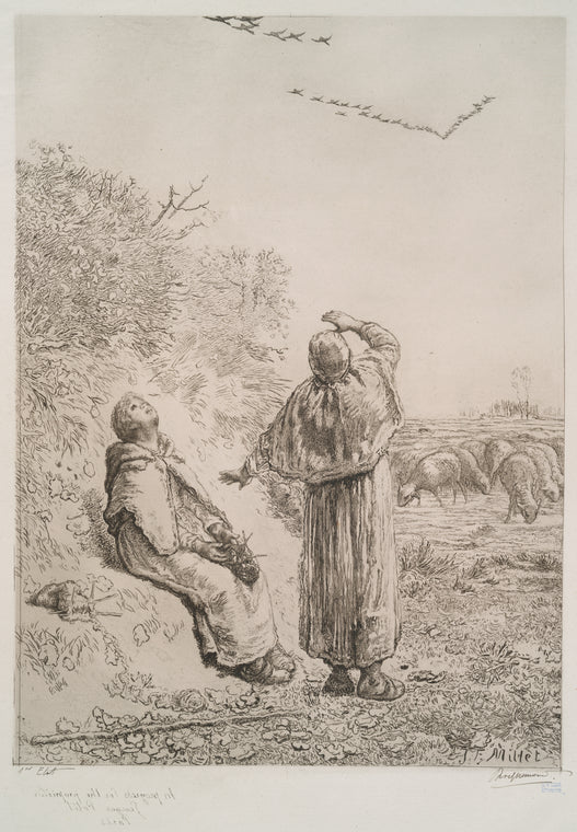 L'automne, d'après Millet.