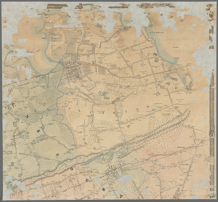 Map of Kings and part of Queens counties, Long Island N.Y.
