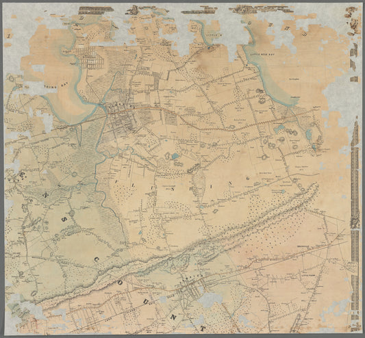 Map of Kings and part of Queens counties, Long Island N.Y.
