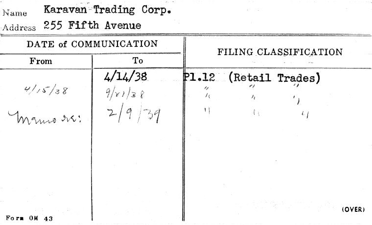 Karavan Trading Corp.