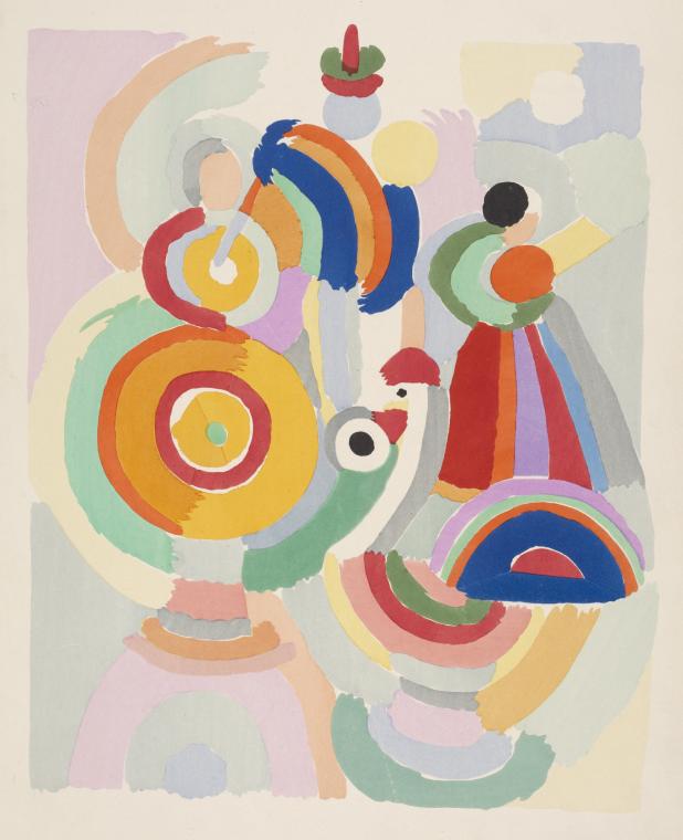 Sonia Delaunay: ses peintures, ses objets, ses tissus simultanés, ses modes