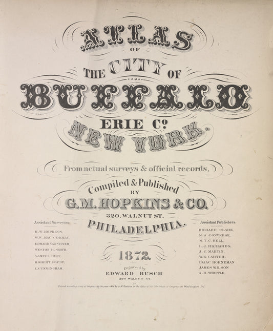 Atlas of the City of Buffalo, New York