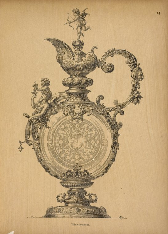 Wine decanter.