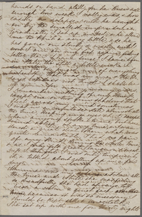 Hawthorne, Una, ALS to Elizabeth [Palmer Peabody], aunt. May 11, 1859.