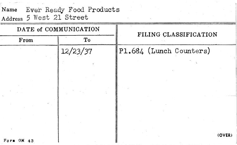 Ever Ready Food Products