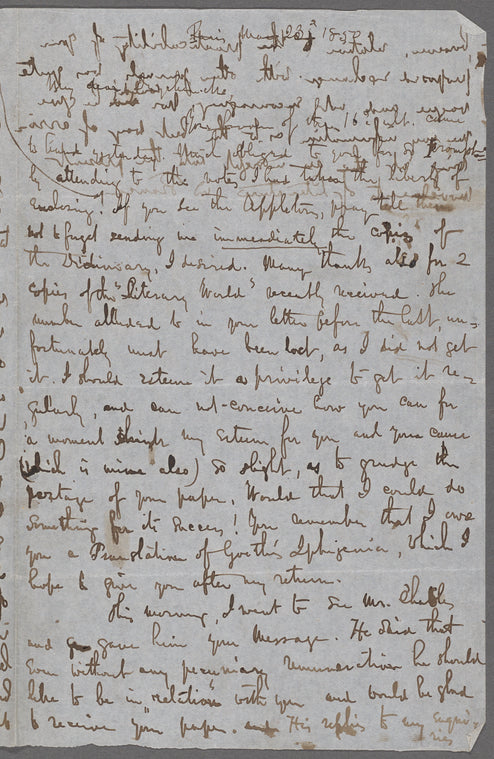 Letters