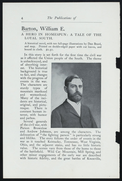 William E. Barton.