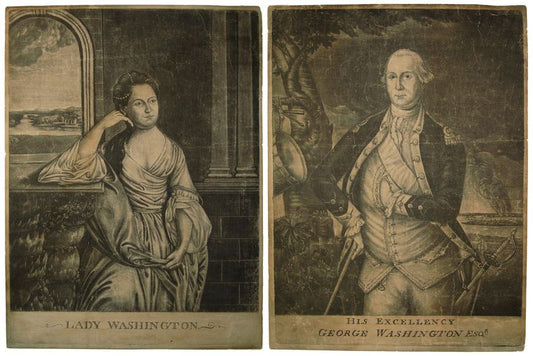 Lady Washington; His Excellency George Washington Esqr.