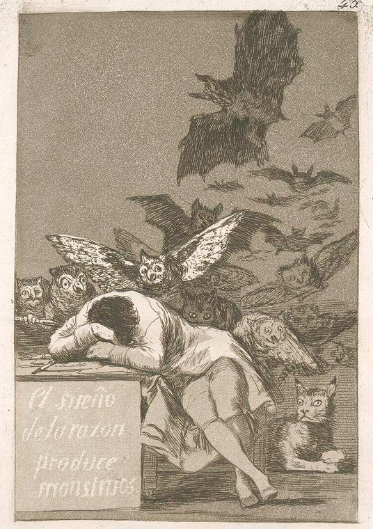 El sueño de la razon produce monstruos.