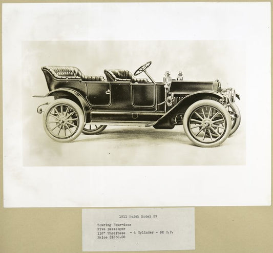 1911 Buick Model 39 - Touring Four - door.