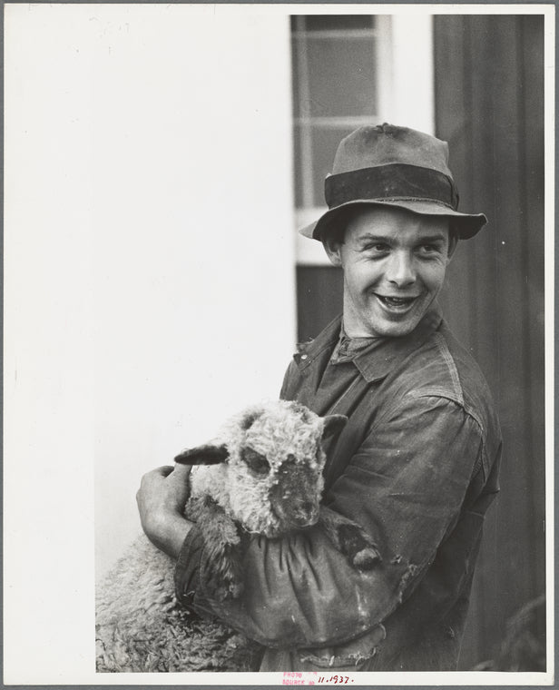 U.S. Grant Hallett, resettled tenant farmer, Tompkins County, New York