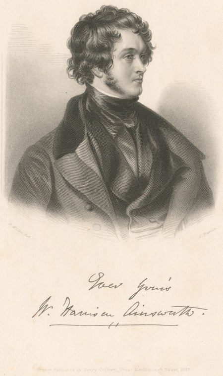 [?] Yours W. Harrison Ainsworth [signature]