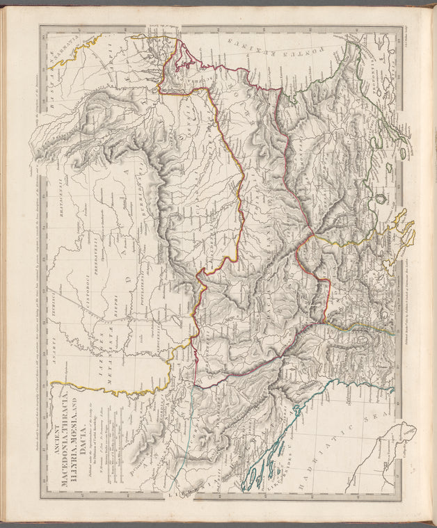 Ancient Macedonia, Thracia, Illyria, Moesia, and Dacia