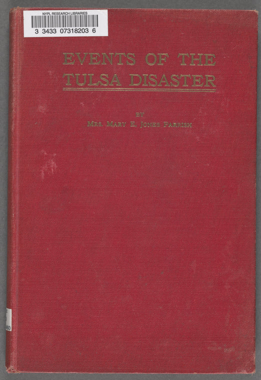 Events of the Tulsa disaster