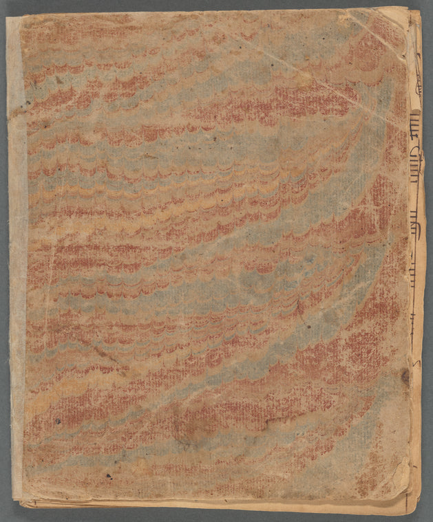 Manuscript book of minuets
