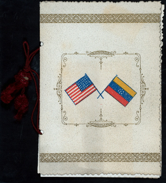 BANQUET FOR JOHN ROONEY AND FRIENDS [held by] COMMISSIONER OF VENEZUELA NAPOLEON DOMINICI [at] "DELMONICO'S, NEW YORK, NY" (REST;)