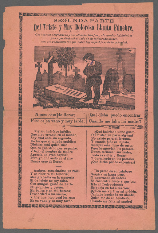 Segunda Parte del Triste y Muy Doloroso Llanto Funebre