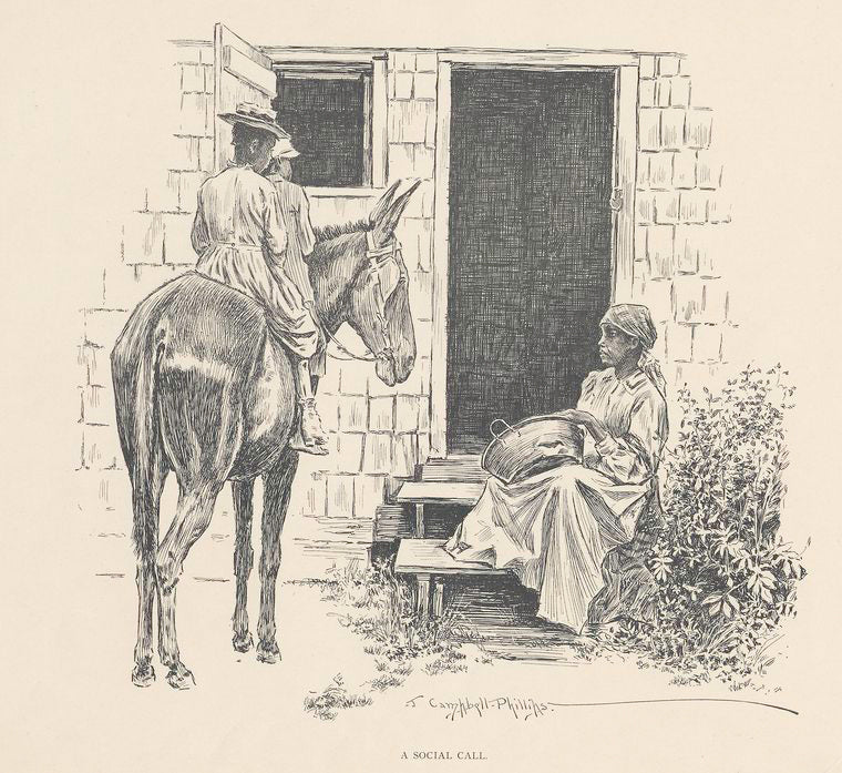 A social call.