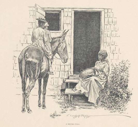 A social call.