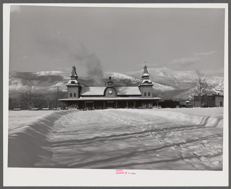 Railway station. North Conway, New Hampshire