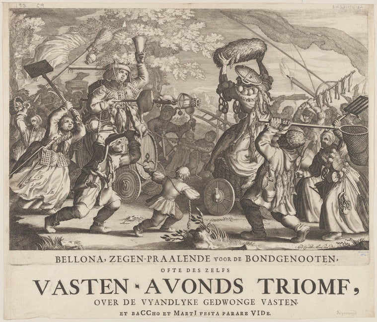 Bellona, zegen-praalende voor de bondgenooten, ofte des zelfs vasten avonds triomf over de vyandlyke gedwonge vasten