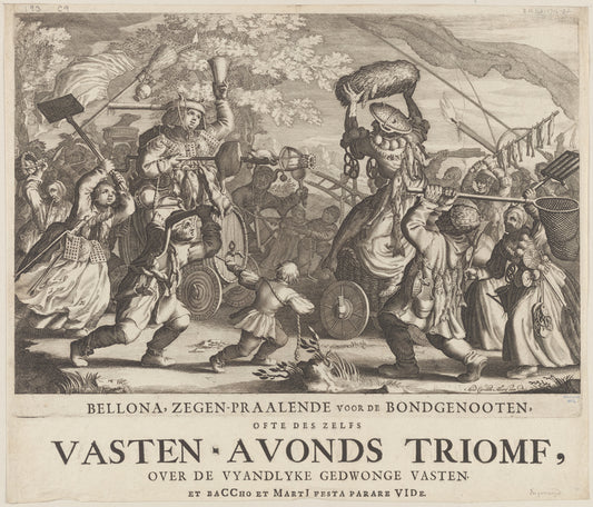 Bellona, zegen-praalende voor de bondgenooten, ofte des zelfs vasten avonds triomf over de vyandlyke gedwonge vasten