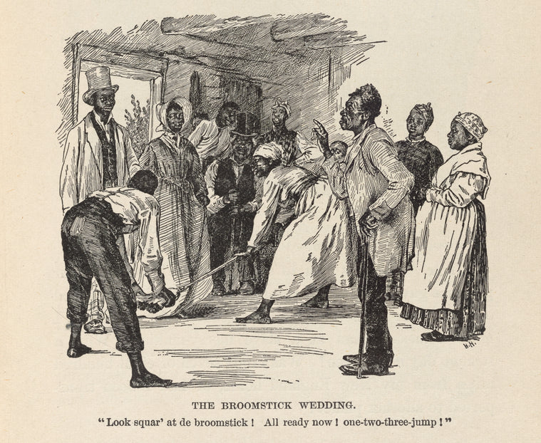 The broomstick wedding.