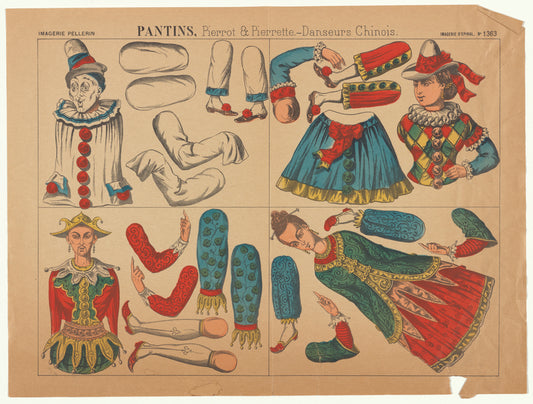 Pantins: Pierrot & Pierrette, Danseurs Chinois