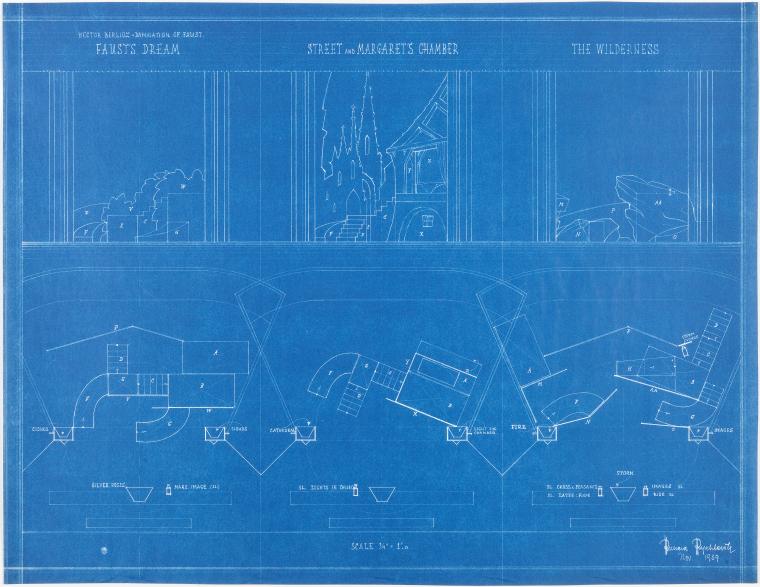 Damnation de Faust : Set: Faust's dream; street and Marguerite's house; wilderness